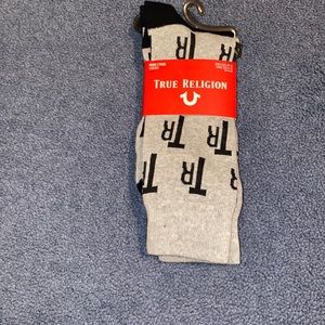 Brand New True Religion socks. Sock size 10-13 and shoe size 6-12